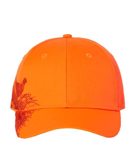 DRI DUCK Pheasant Cap - DRI DUCK 3261 Blaze Orange Adjustable Hats