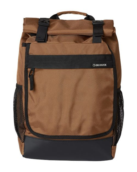 DRI DUCK Roll Top Backpack - DRI DUCK 1410DD Black One Size Backpacks