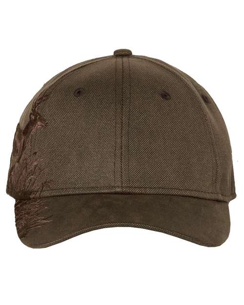 DRI DUCK Running Buck Cap - DRI DUCK 3301 Brown Waxy Canvas Adjustable Hats