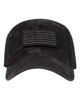 DRI DUCK Tactical Cap - DRI DUCK 3353 Black Adjustable Hats