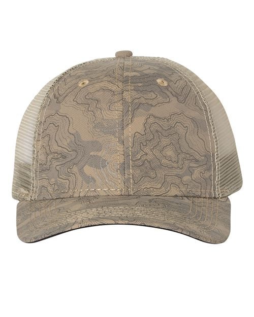DRI DUCK Territory Trucker Cap - DRI DUCK 3458 Charcoal Adjustable Hats