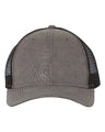 DRI DUCK Territory Trucker Cap - DRI DUCK 3458 Charcoal Adjustable Hats