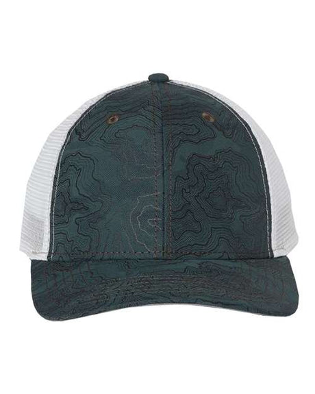 DRI DUCK Territory Trucker Cap - DRI DUCK 3458 Forest Adjustable Hats