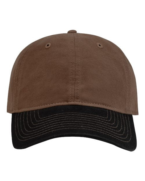 DRI DUCK Truman Cap - DRI DUCK 3205 Field Khaki/ Black Adjustable Hats