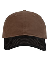 DRI DUCK Truman Cap - DRI DUCK 3205 Field Khaki/ Black Adjustable Hats