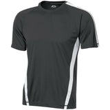 Dri - Equip Colorblock Moisture Wicking Shirt X - Small Iron Grey/ White
