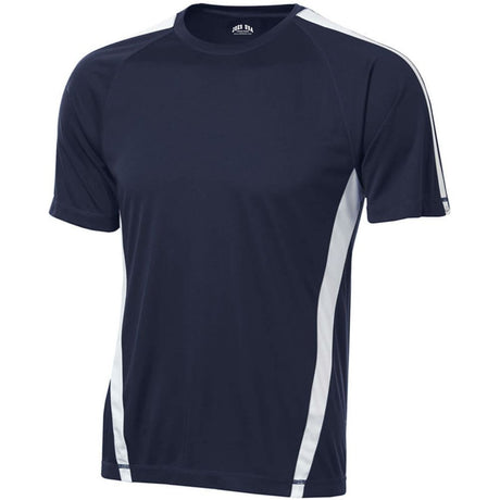 Dri - Equip Colorblock Moisture Wicking Shirt X - Small Navy/White