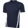 Dri - Equip Colorblock Moisture Wicking Shirt X - Small Navy/White