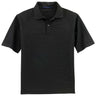 Dri - Equip UV Resistant Honeycomb Texture Polo Black X - Small