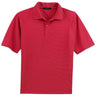 Dri - Equip UV Resistant Honeycomb Texture Polo Deep Red X - Small