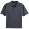 Dri - Equip UV Resistant Honeycomb Texture Polo Graphite X - Small