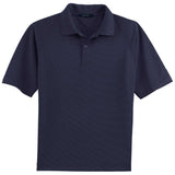 Dri - Equip UV Resistant Honeycomb Texture Polo Navy X - Small