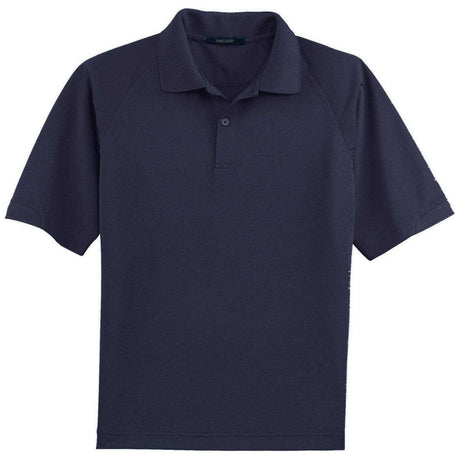 Dri - Equip UV Resistant Honeycomb Texture Polo Navy X - Small