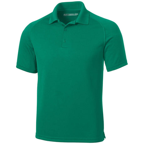DRIEQUIP Dry Zone Raglan Polo X - Small Kelly Green Polos/Knits