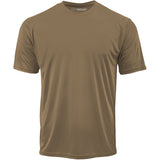 DRIEQUIP Men's Athletic All Sport Training Tee Shirts Coyote Brown X - Small T-Shirts