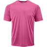 DRIEQUIP Men's Athletic All Sport Training Tee Shirts Neon Pink X - Small T-Shirts