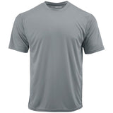 DRIEQUIP Men's Athletic All Sport Training Tee Shirts Silver X - Small T-Shirts