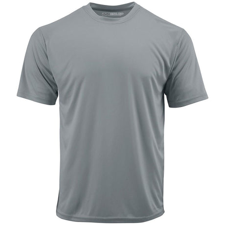 DRIEQUIP Men's Athletic All Sport Training Tee Shirts Silver X - Small T-Shirts