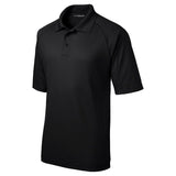 DRIEQUIP Men's Dri - Mesh Pro Polo X - Small Black Polos/Knits