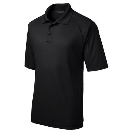 DRIEQUIP Men's Dri - Mesh Pro Polo X - Small Black Polos/Knits