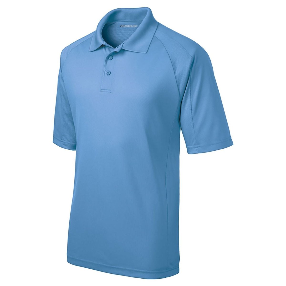 DRIEQUIP Men's Dri - Mesh Pro Polo X - Small Carolina Blue Polos/Knits