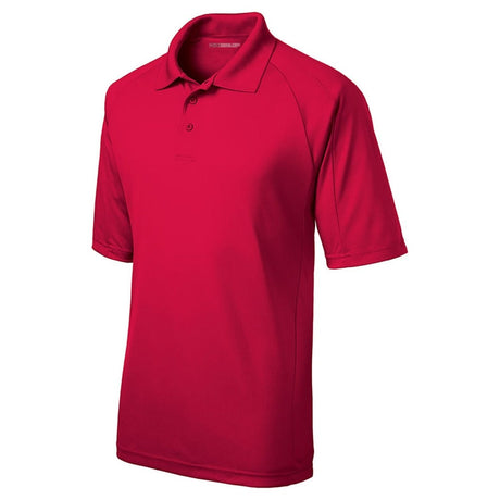 DRIEQUIP Men's Dri - Mesh Pro Polo X - Small Engine Red Polos/Knits