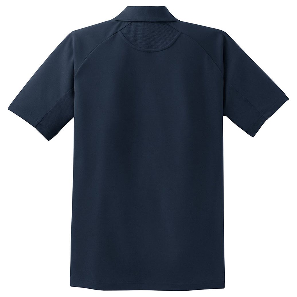 DRIEQUIP Men's Dri - Mesh Pro Polo X - Small Navy Polos/Knits
