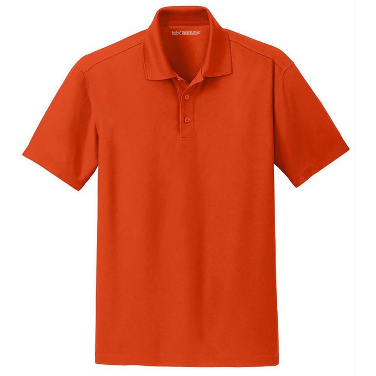DRIEQUIP Men's Dry Zone Grid Polo Autumn Orange XS Polos/Knits