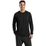 DRIEQUIP Men's Dry Zone Long Sleeve Raglan T-Shirt Black X - Small Short Sleeve T-Shirts