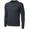 DRIEQUIP Mens Long Sleeve Moisture Wicking Heathered T Shirts In XS - 4XL X - Small Graphite Heather
