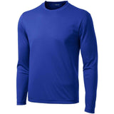 DRIEQUIP Men's Moisture Wicking Long Sleeve Tee Shirts TALL Sizes True Royal Large Tall Long Sleeve T-Shirts