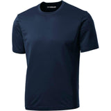 DRIEQUIP Men's Moisture Wicking Tee Shirts TALL Sizes Large Tall Atomic Blue T-Shirts