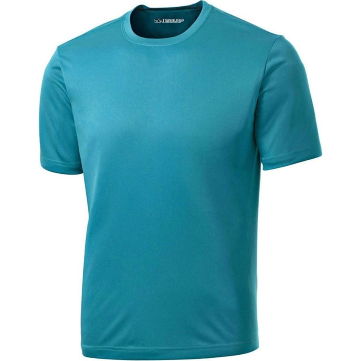 DRIEQUIP Men's Moisture Wicking Tee Shirts TALL Sizes Large Tall Atomic Blue T-Shirts