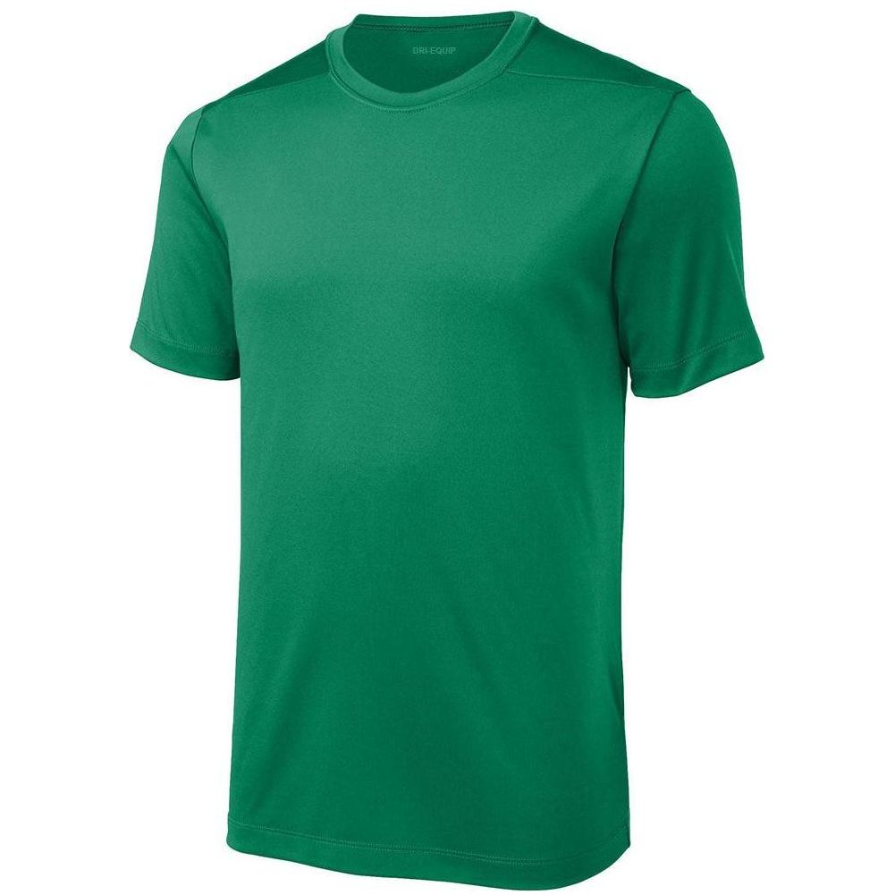 DRIEQUIP Mens UPF 50 UV Sun Protection Performance Short Sleeve T-Shirt Sizes XS - 4XL X - Small Kelly Green Short Sleeve T-Shirts