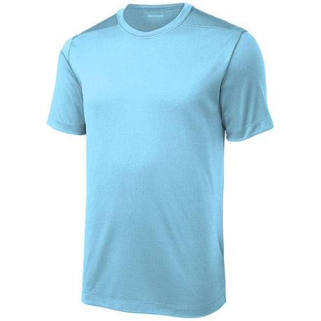 DRIEQUIP Mens UPF 50 UV Sun Protection Performance Short Sleeve T-Shirt Sizes XS - 4XL X - Small Light Blue Short Sleeve T-Shirts