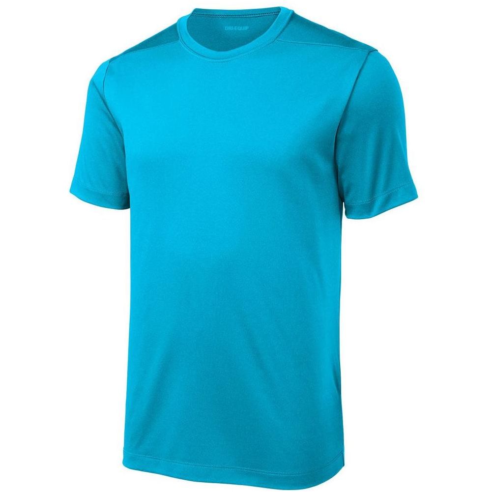 DRIEQUIP Mens UPF 50 UV Sun Protection Performance Short Sleeve T-Shirt Sizes XS - 4XL X - Small Sapphire Short Sleeve T-Shirts