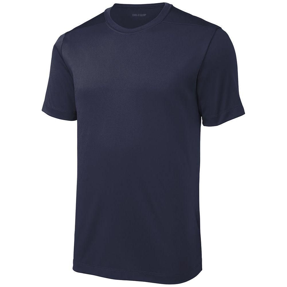 DRIEQUIP Mens UPF 50 UV Sun Protection Performance Short Sleeve T-Shirt Sizes XS - 4XL X - Small True Navy Short Sleeve T-Shirts
