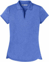 DriEquip Women's Heather Polo CLOSEOUT True Royal Heather XS Polos/Knits