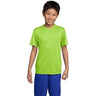 DRIEQUIP Youth Athletic All Sport Training Tee Shirts X - Small Lime Shock Short Sleeve T-Shirts