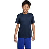 DRIEQUIP Youth Athletic All Sport Training Tee Shirts X - Small True Navy Short Sleeve T-Shirts