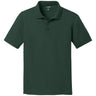DRIEQUIP Youth Racer Mesh Polo Forest Green Youth X - Small