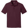 DRIEQUIP Youth Racer Mesh Polo Maroon Youth X - Small