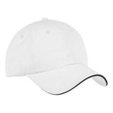 Dry Zone Cap White/ Classic Navy Hats