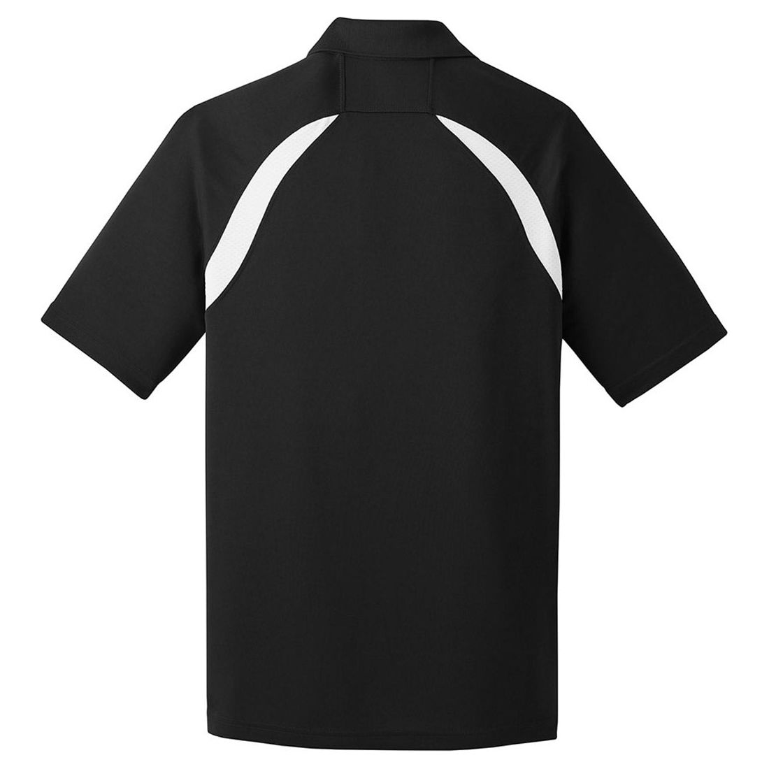 Dry Zone Colorblock Raglan Polo X - Small Black / White Polos/Knits