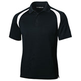 Dry Zone Colorblock Raglan Polo X - Small Black / White Polos/Knits