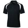 Dry Zone Colorblock Raglan Polo X - Small Black / White Polos/Knits