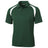 Dry Zone Colorblock Raglan Polo X - Small Forest Green / White Polos/Knits