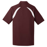 Dry Zone Colorblock Raglan Polo X - Small Maroon / White Polos/Knits