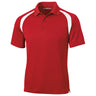 Dry Zone Colorblock Raglan Polo X - Small True Red / White Polos/Knits