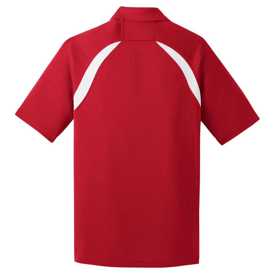 Dry Zone Colorblock Raglan Polo X - Small True Red / White Polos/Knits